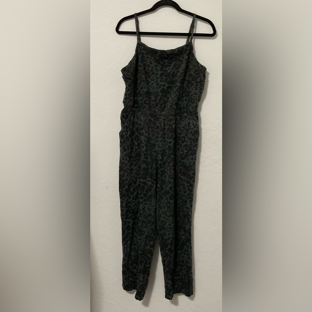 Leopard Print Jumpsuit